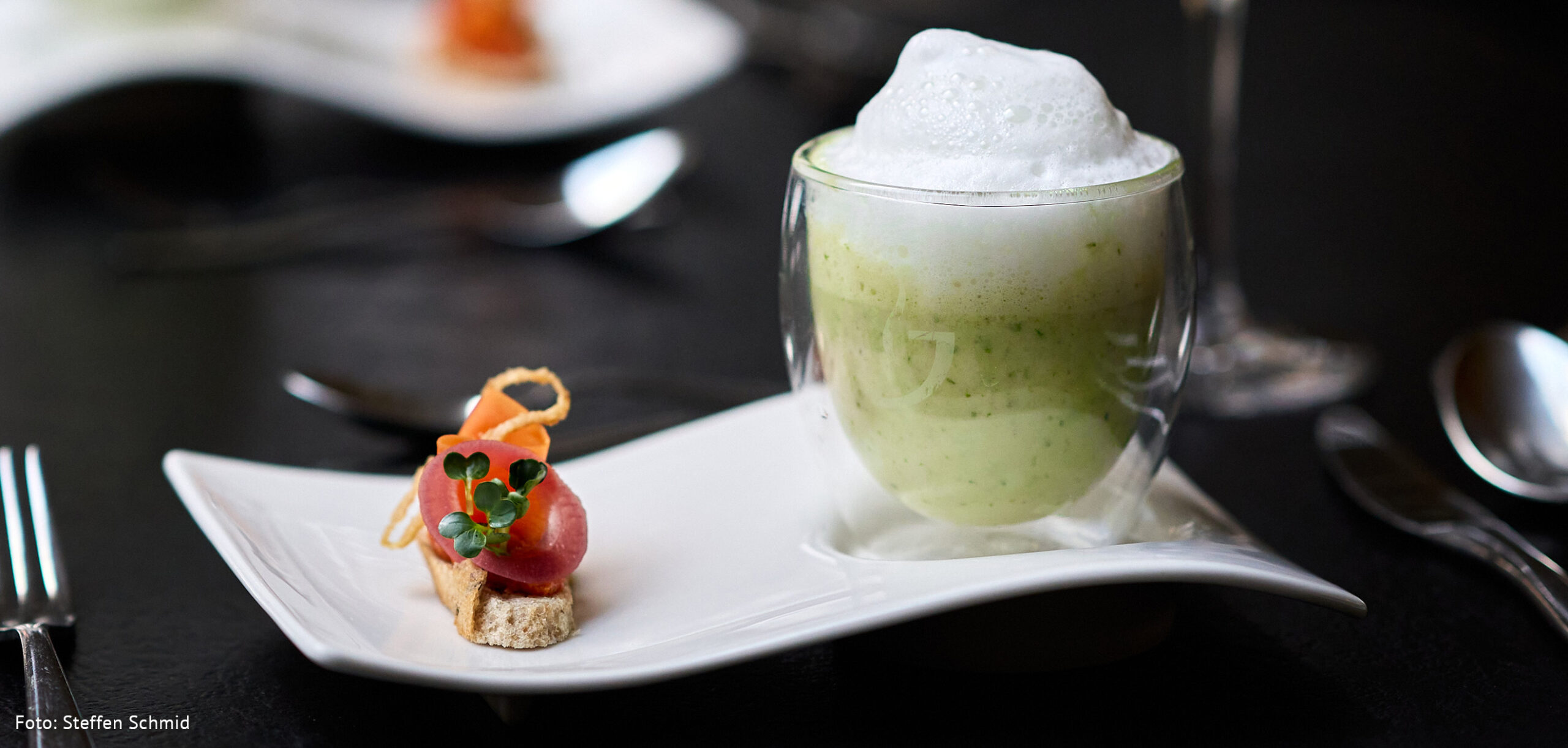 Cappuccino vom Bärlauch